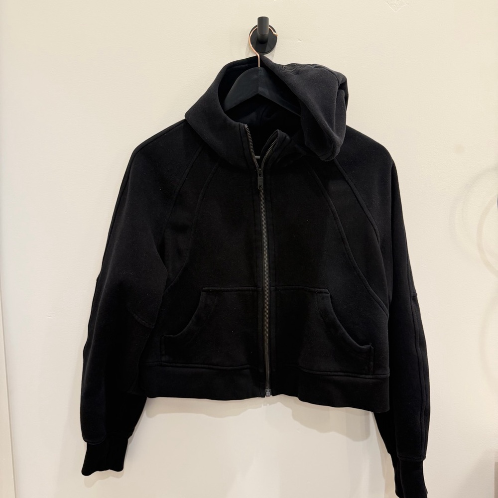 Lululemon Athletica Black Hooded Jacket